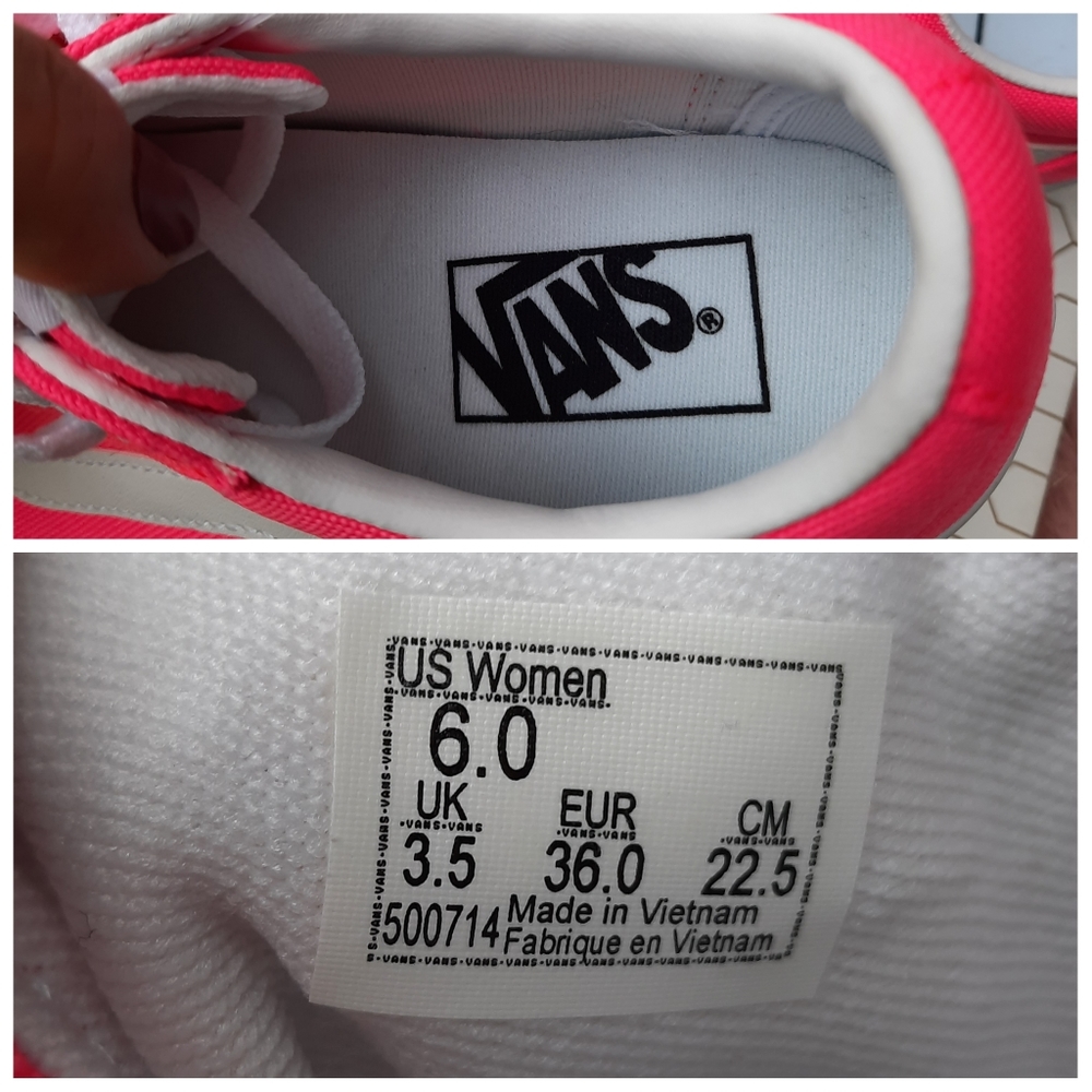Vans Ward Neon Old Skool Lace Up Sneaker Fall - Picture 8 of 10